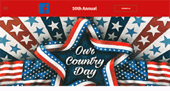 Desktop Screenshot of ourcountryday.com